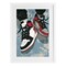 Stupell Industries Casual Streetwear Sneakers Framed Print Under Glass, design by Ray Powers